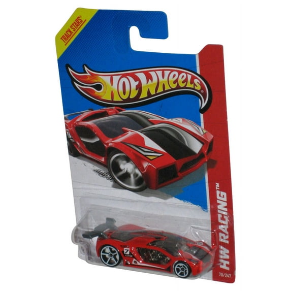 Hot Wheels HW Racing (2012) Mattel Red Impavido 1 Toy Car 70/247
