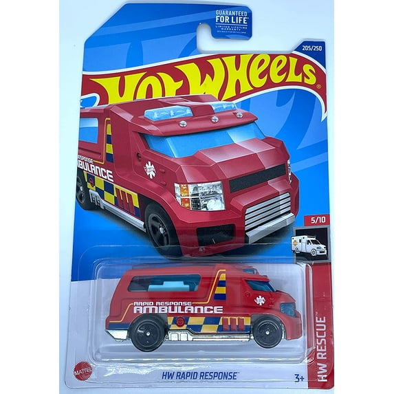 Hot Wheels HW Rapid Response HW Rescue 5/10 205/250