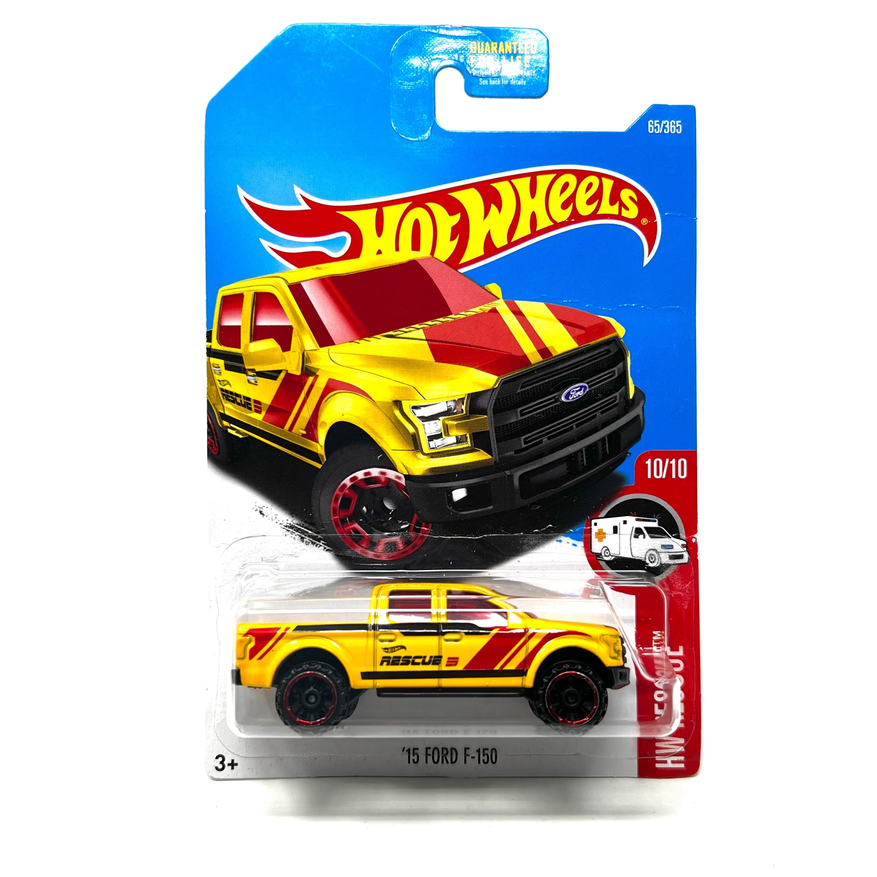 Hot Wheels HW Rescue Ford F-150 for Indoor Playground Fun