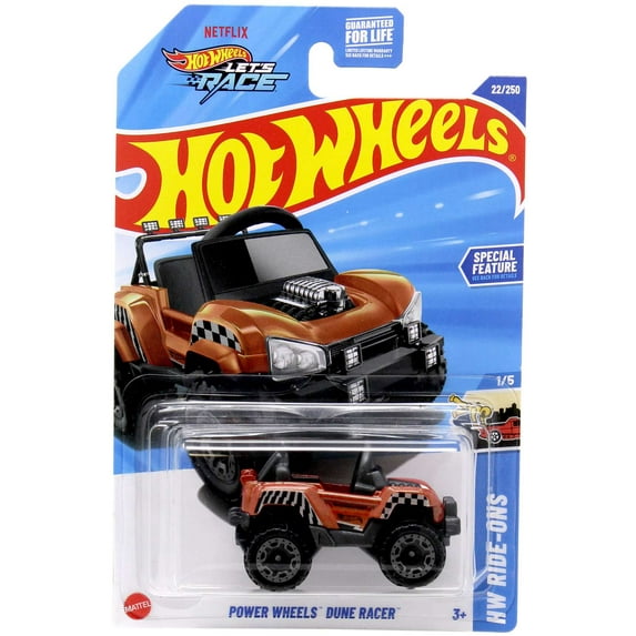 Hot Wheels HW Ride-Ons Power Wheels Dune Racer Diecast Car - Walmart.com