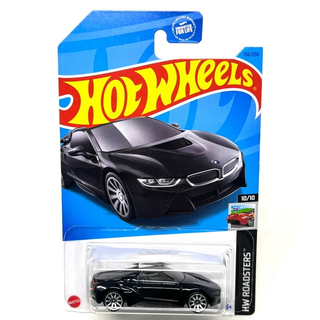 Hot Wheels HW Roadster BMW i8 Roadster Black - Walmart.com
