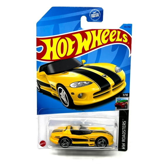 Hot Wheels HW Roadster Dodge Viper RT/10 Yellow