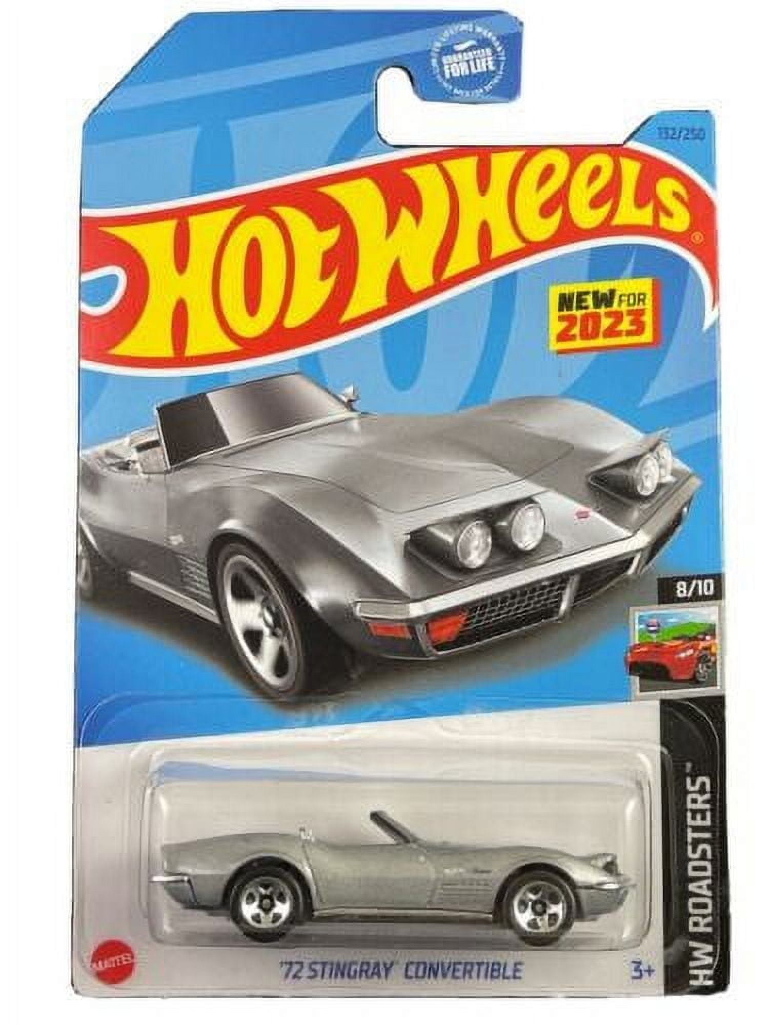 Hot Wheels - HW Roadsters 8/10 (2023) Silver '72 Stingray Hot Wheels - HW Roadsters 8/10 (2023) Silver '72 Stingray