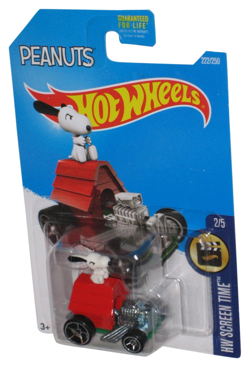 Hot Wheels HW Screen Time 2/5 (2015) Peanuts Snoopy Toy Car 222/250 ...