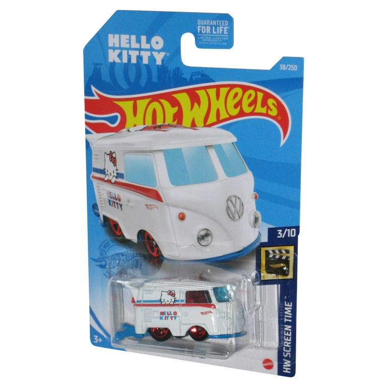 Hot Wheels HW Screen Time 3/10 Hello Kitty White Kool Kombi