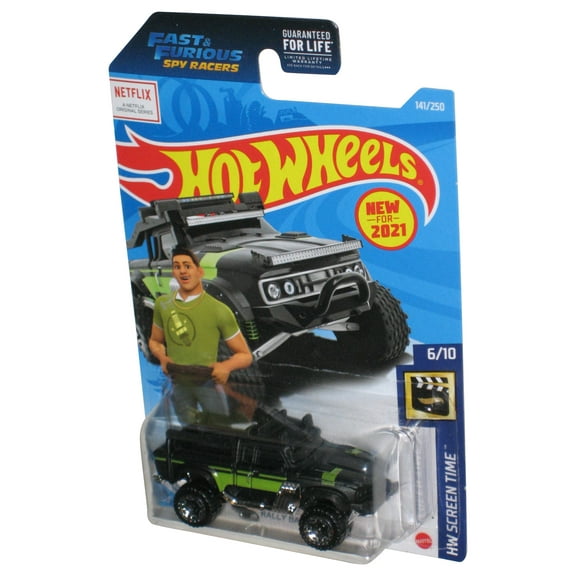 Hot Wheels HW Screen Time 6/10 (2021) Black Rally Baja Crawler Toy Car 141/250