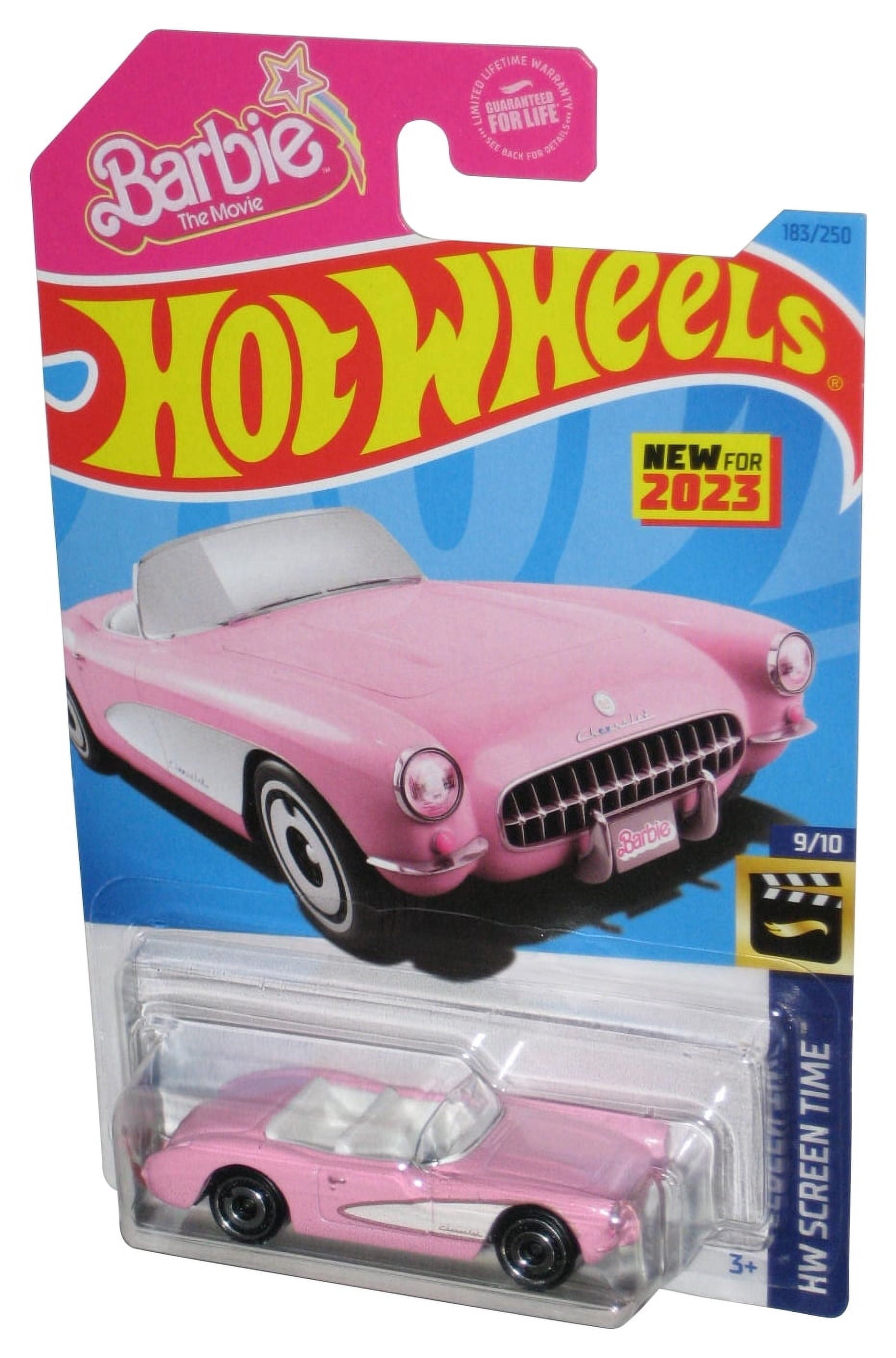 Hot Wheels HW SCREEN TIME 9/10 - 1956 Corvette 183/250 - Colore Teal Barbie - 2023