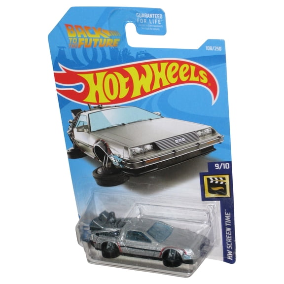 Hot Wheels HW Screen Time 9/10 Back To Future (2017) Time Machine Hover Mode Car 108/250
