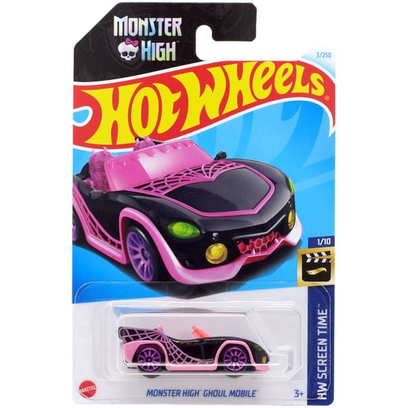 Hot Wheels HW Screen Time Monster High Ghoul Mobile Diecast Car