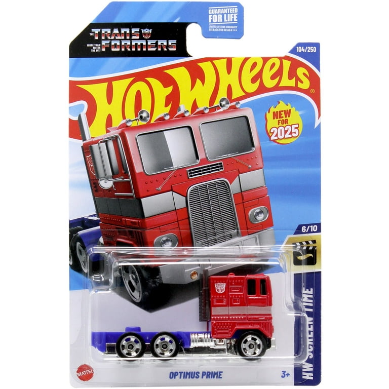 ホットウィール オプティマスプライム Hot Wheels HW Screen Time Optimus Prime Die Cast Car - Walmart.com