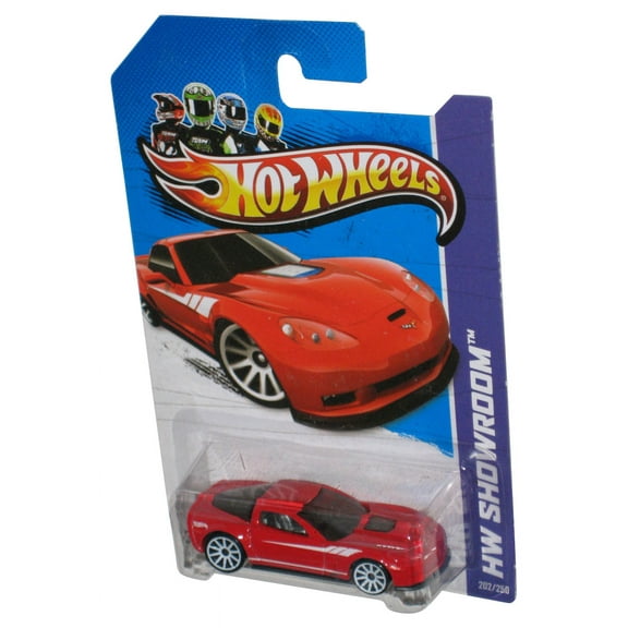 Hot Wheels HW Showroom (2012) Red '09 Corvette ZR1 Car 202/250