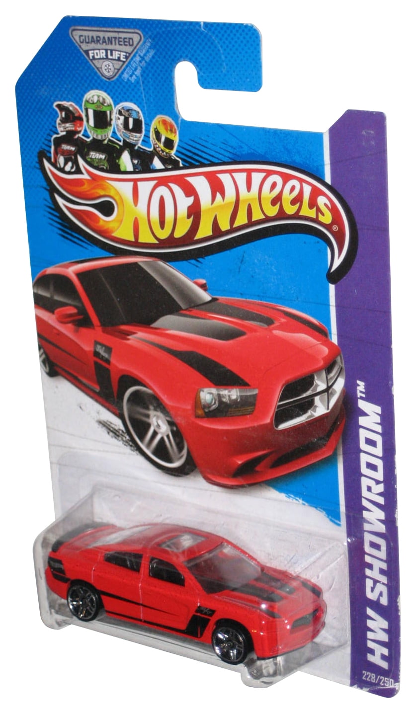 Hot Wheels HW Showroom (2012) Red '11 Dodge Charger R/T Car 228/250