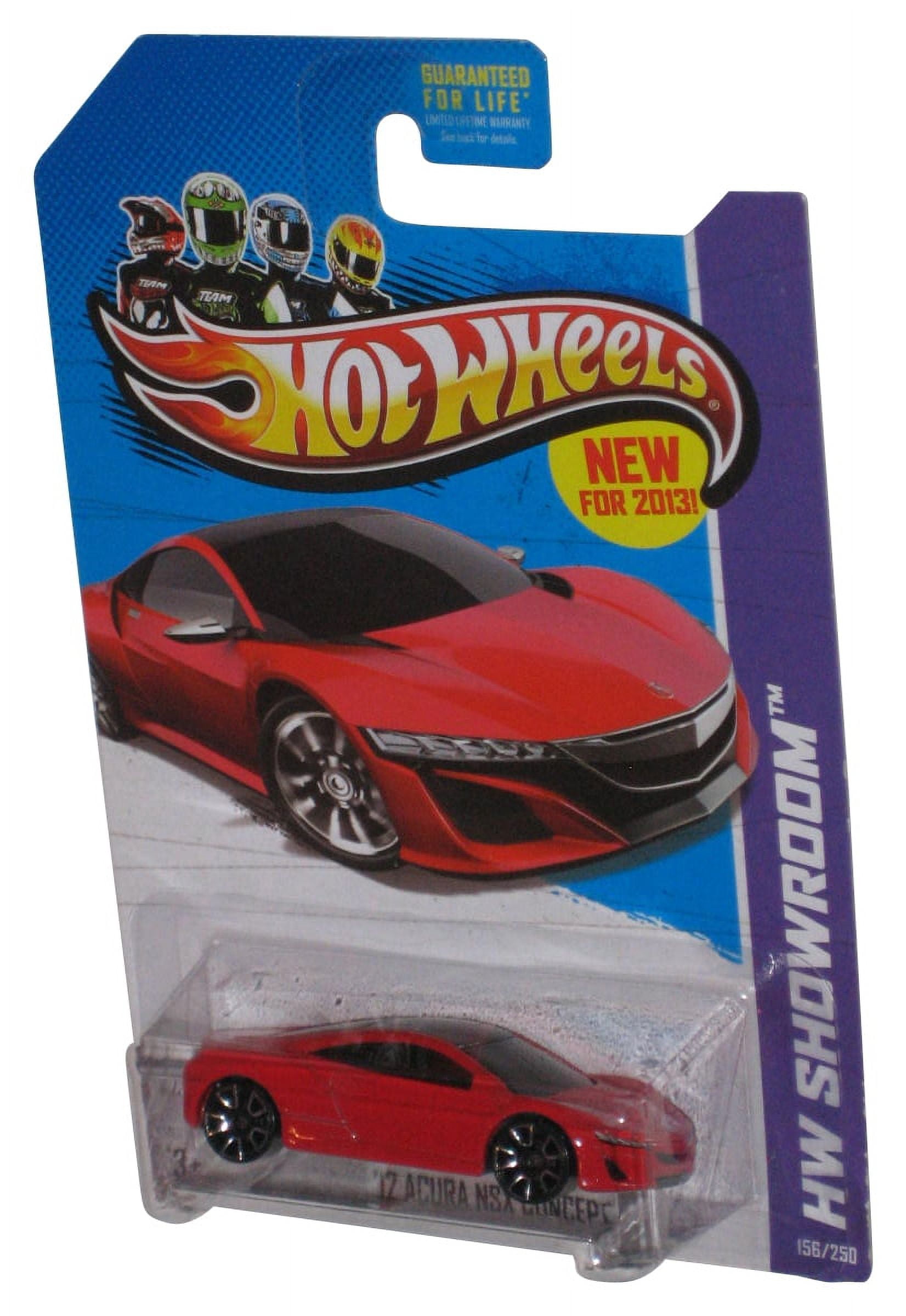 Hot Wheels HW Showroom (2012) Red '12 Acura NSX Concept Car 156