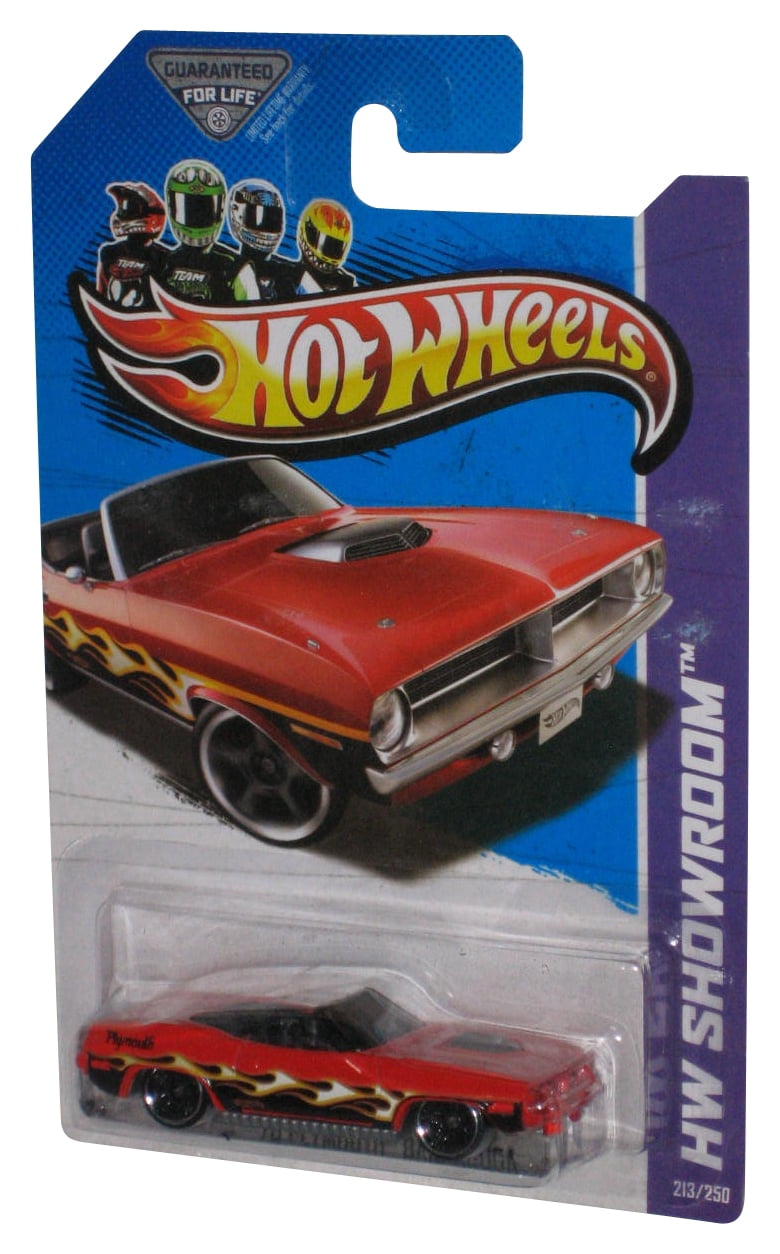 Hot Wheels HW Showroom (2012) Red '70 Plymouth Barracuda Toy car