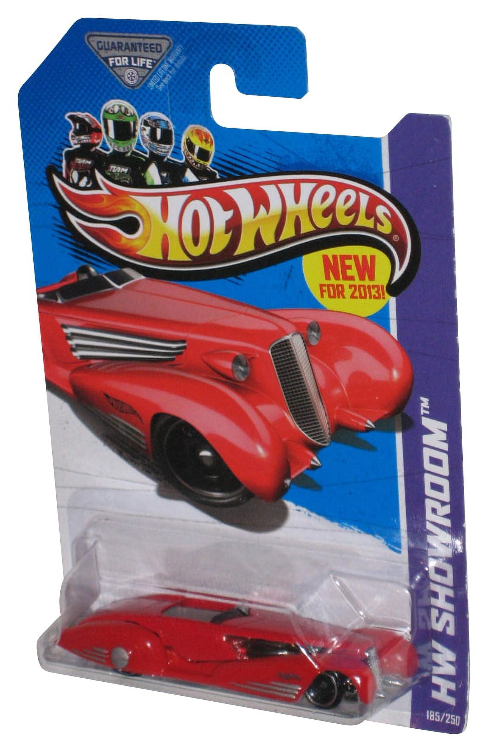 Hot Wheels HW Showroom (2012) Red Custom Cadillac Fleetwood Toy