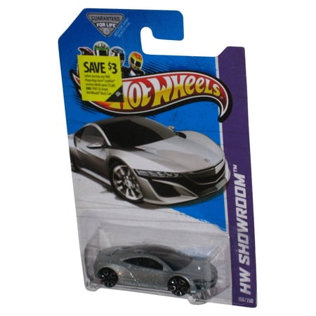 Hot Wheels HW Showroom (2012) Silver '12 Acura NSX Concept Car 156/250
