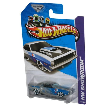 Hot Wheels HW Showroom (2012) Silver '70 Plymouth AAR Cuda Car 247/250