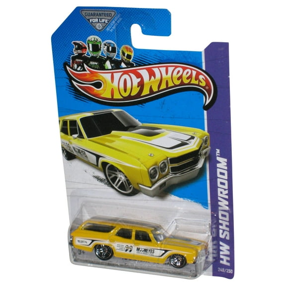 Hot Wheels HW Showroom (2012) Yellow '70 Chevelle SS Wagon Car 248/250