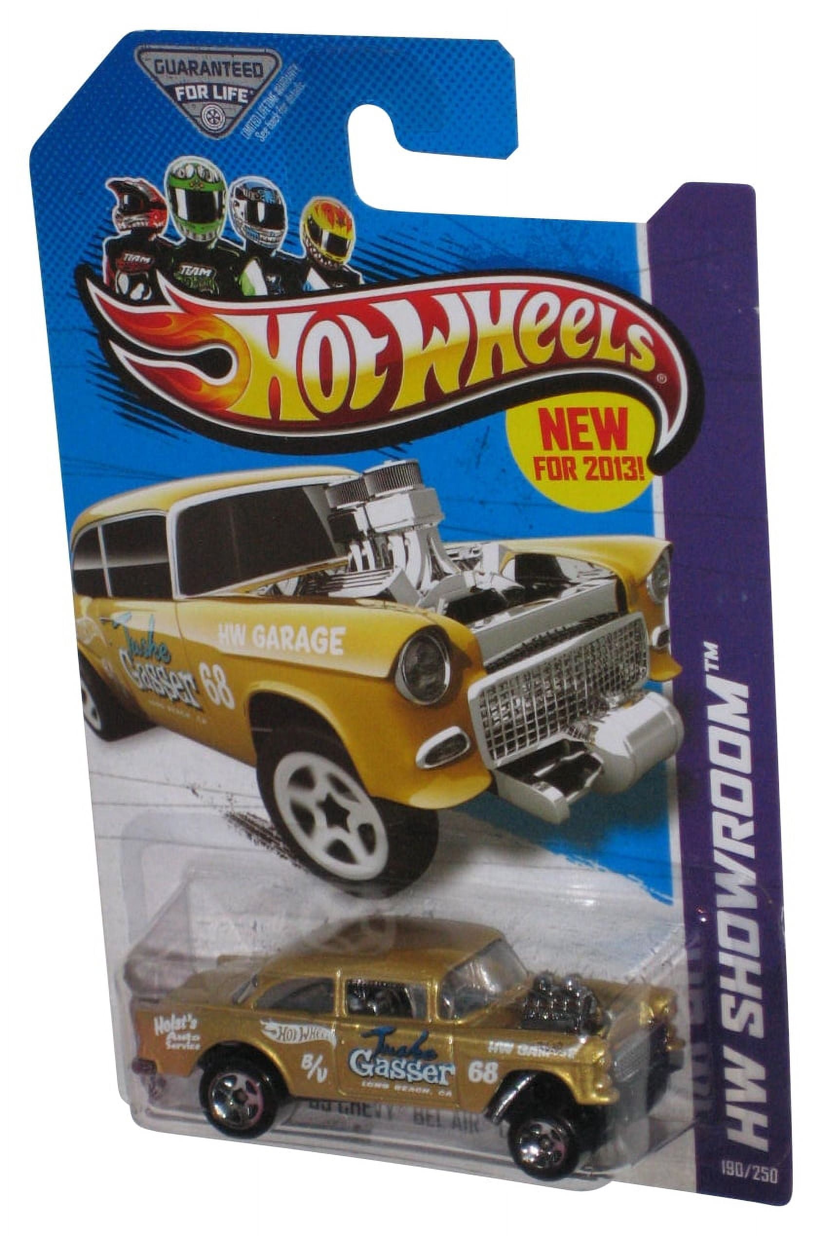 Hot Wheels HW Showroom (2013) Gold '55 Chevy Bel Air Gasser Toy