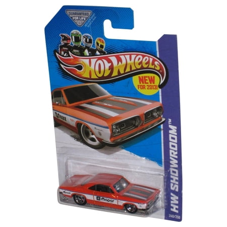 Hot Wheels HW Showroom (2013) Orange '68 Plymouth Barracuda Formula S Toy Car 240/250