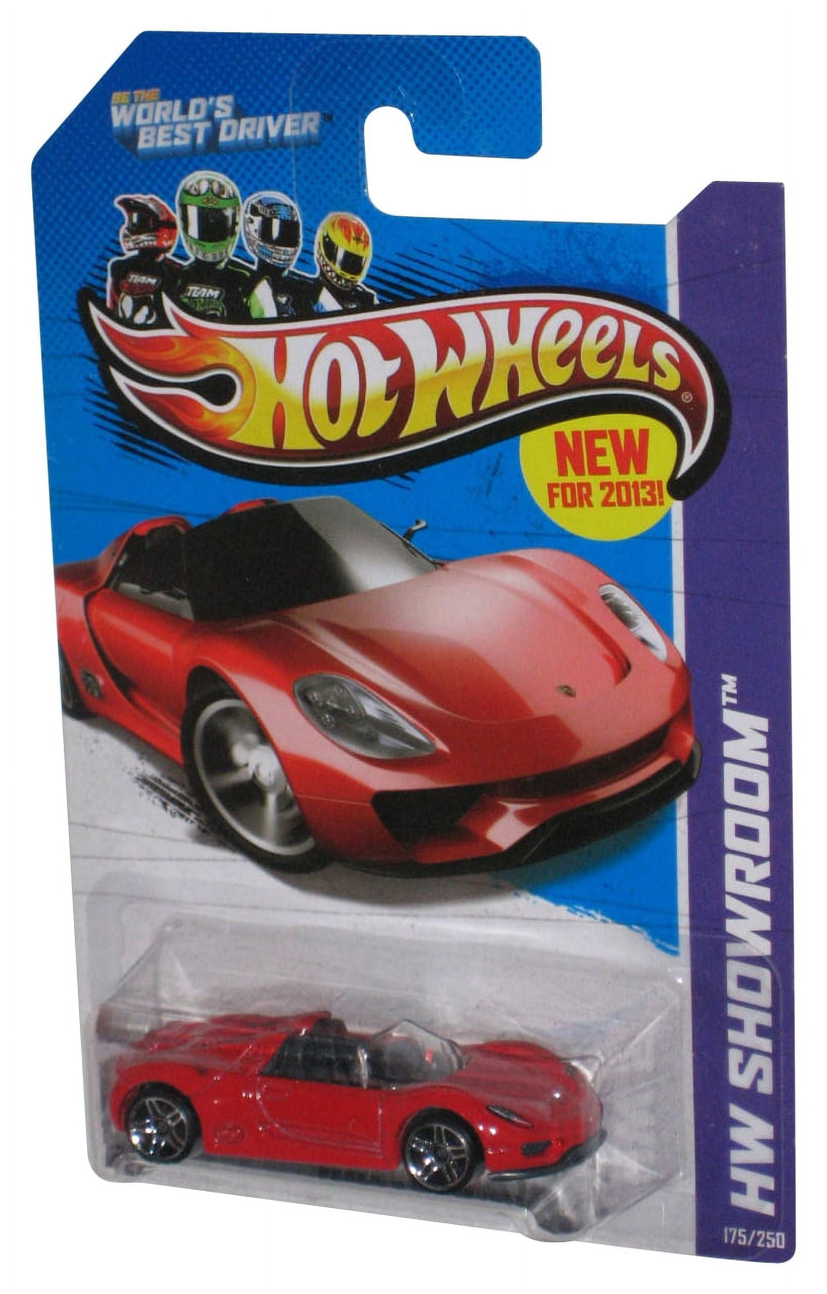 Hot Wheels HW Showroom (2013) Red Porsche 918 Spyder Toy Car 175