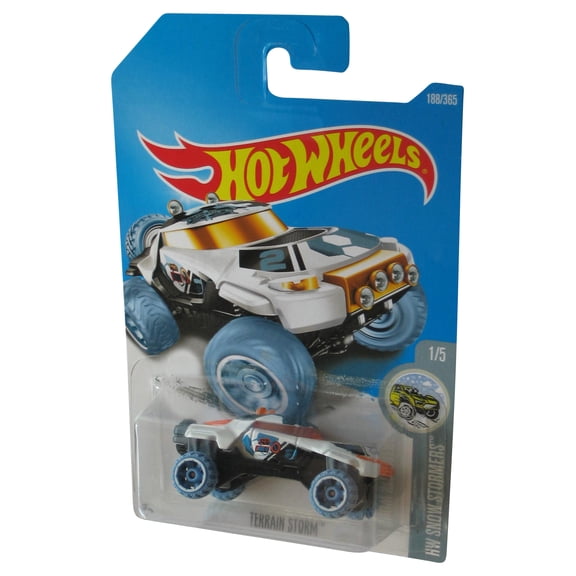Hot Wheels HW Snow Stormers 1/5 (2015) White Terrain Storm Toy Car 188/365