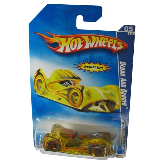 Hot Wheels HW Special Features '09 Yellow Cloak And Dagger Toy Car 091/190