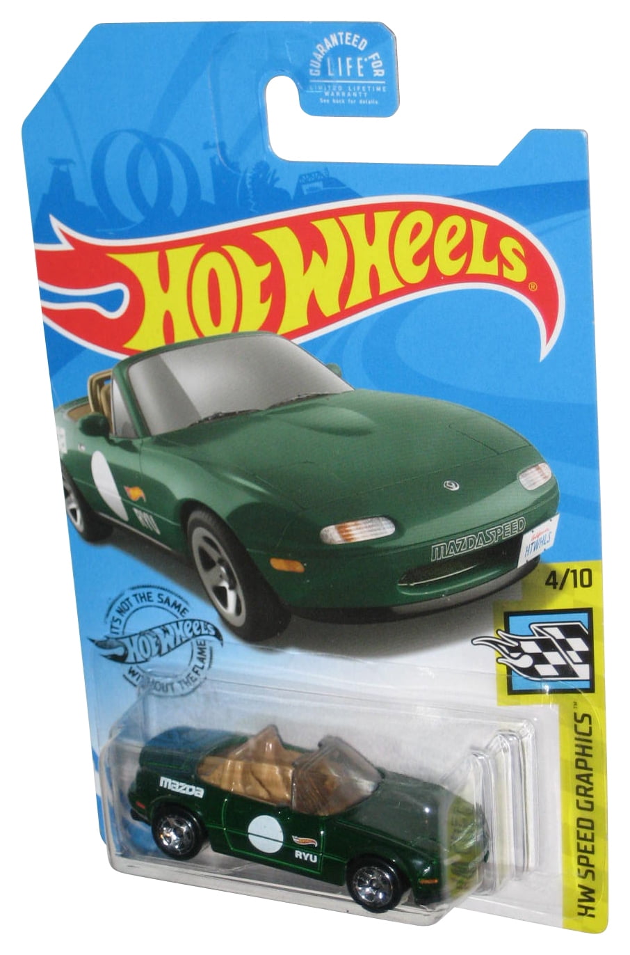 Hot Wheels HW Speed Graphics (2017) '91 Mazda MX-5 Miata Green Car