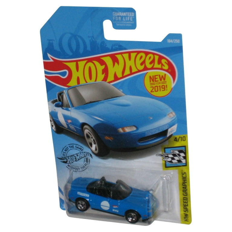 Hot Wheels HW Speed Graphics (2019) Blue '91 Mazda MX-5 Hot Wheels HW Speed Graphics (2019) Blue '91 Mazda MX-5