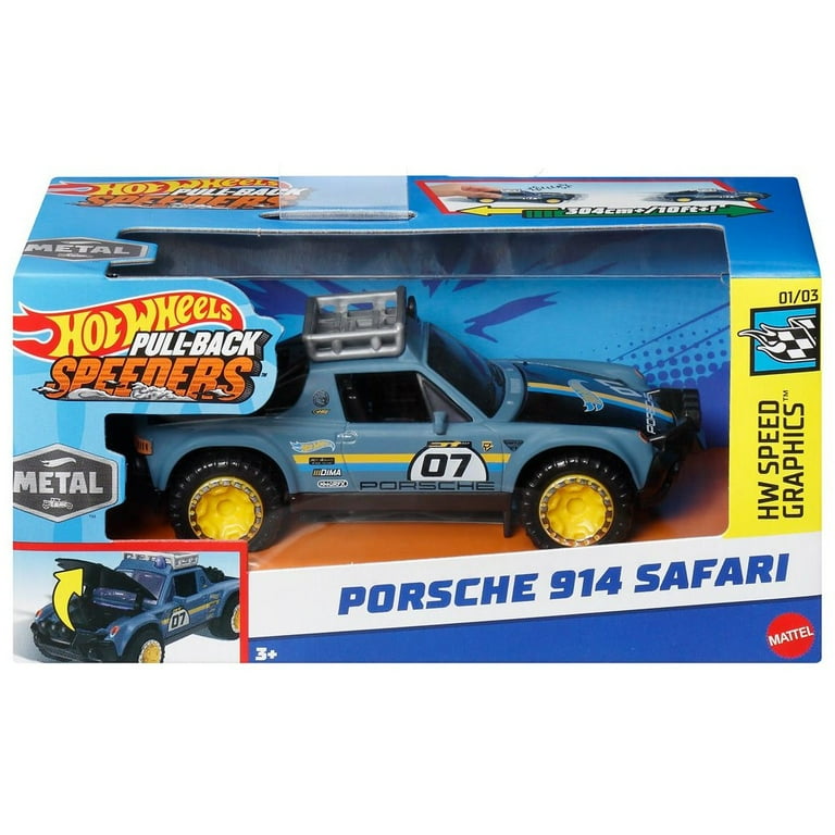 Hot Wheels HW Speed Graphics Porsche 914 Safari Diecast Pull-Back