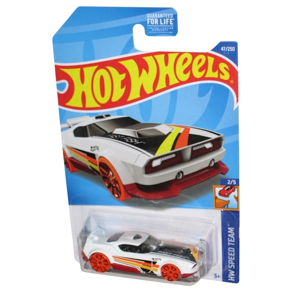 Hot Wheels HW Speed Team 2/5 (2021) White Fast Fish Toy Car 47/250