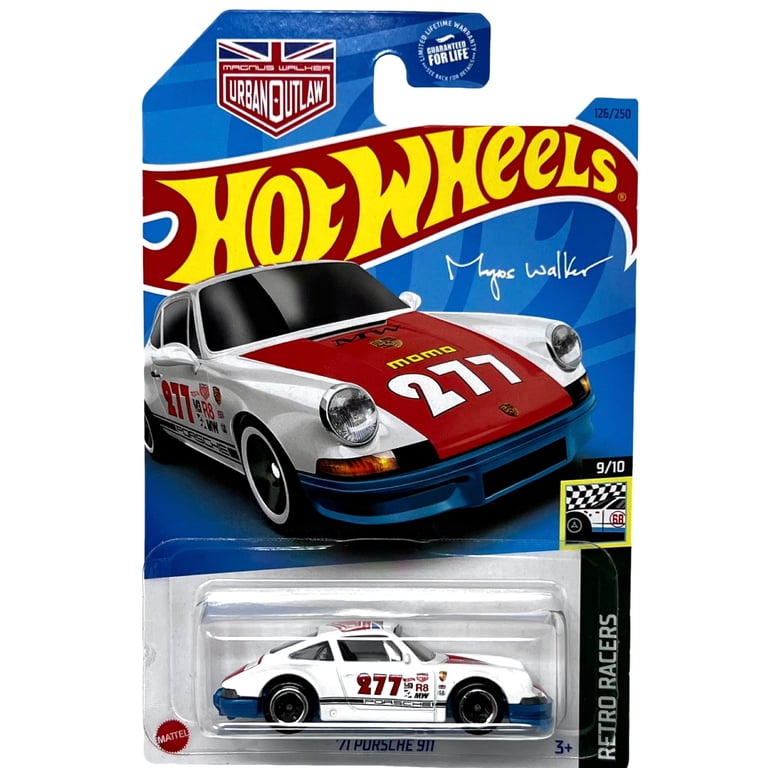 Hot Wheels 71 Porsche 911 Diecast Collectible Toy, Retro Racers
