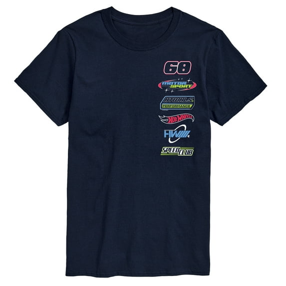 Hot Wheels - HW Stacked Badges- Men's Short Sleeve Graphic T-Shirt