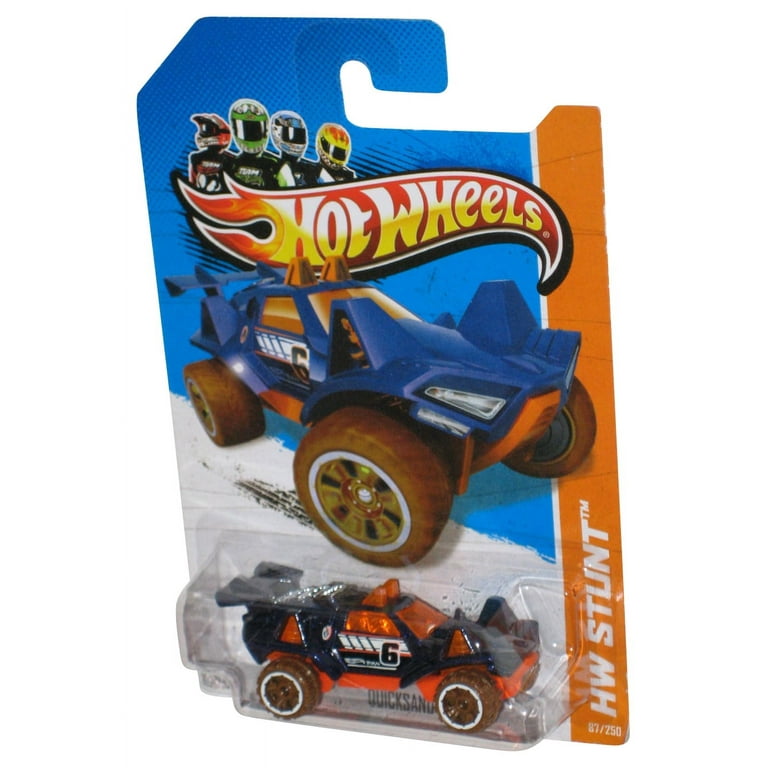 Hot Wheels HW Stunt (2012) Blue & Orange Quicksand Toy Car 87/250