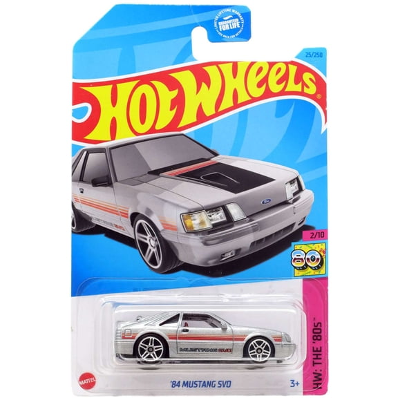 Hot Wheels HW: The 80's '84 Mustang SVO Diecast Car
