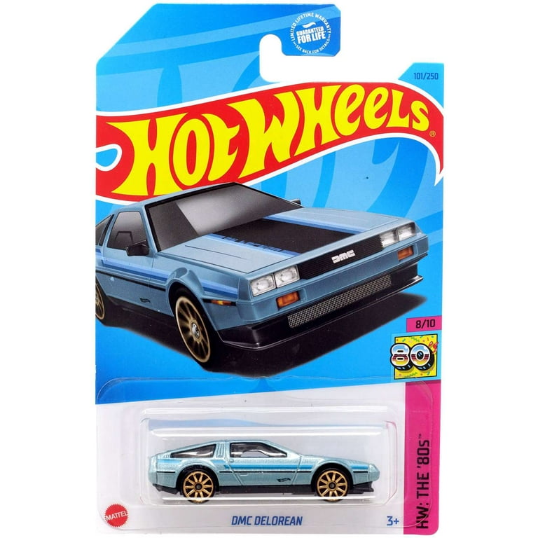 Hot Wheels HW: 80's DMC DeLorean Diecast Transport Toy Car