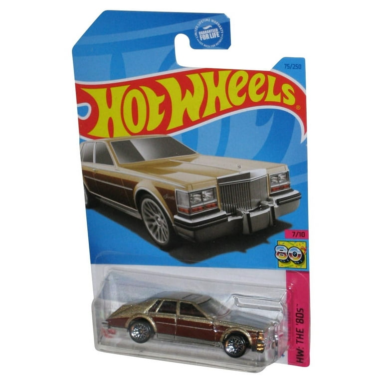 Hot Wheels HW The '80s 7/10 (2021) Gold '82 Cadillac Seville Toy