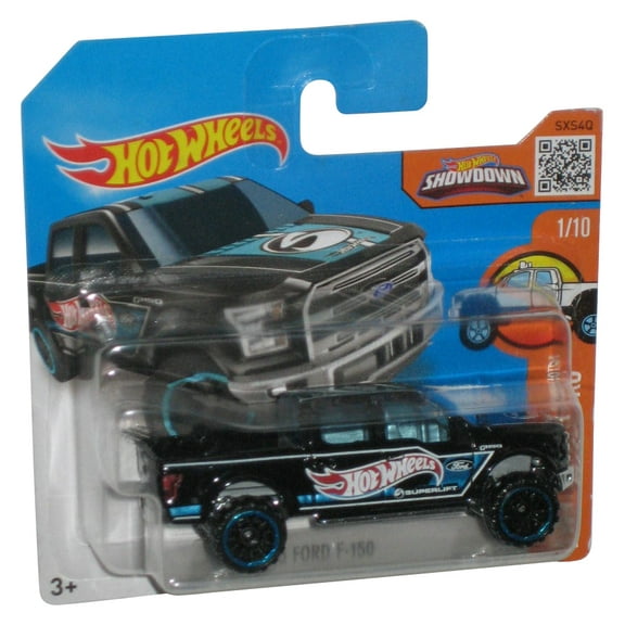 Hot Wheels HW Trucks 1/10 (2015) Black '15 Ford F-150 Toy 141/250 - (Short Card)