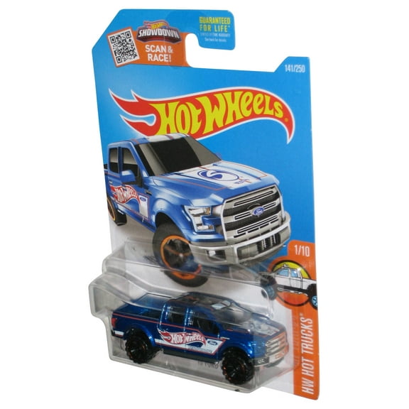 Hot Wheels HW Trucks 1/10 (2015) Blue '15 Ford F-150 Toy 141/250