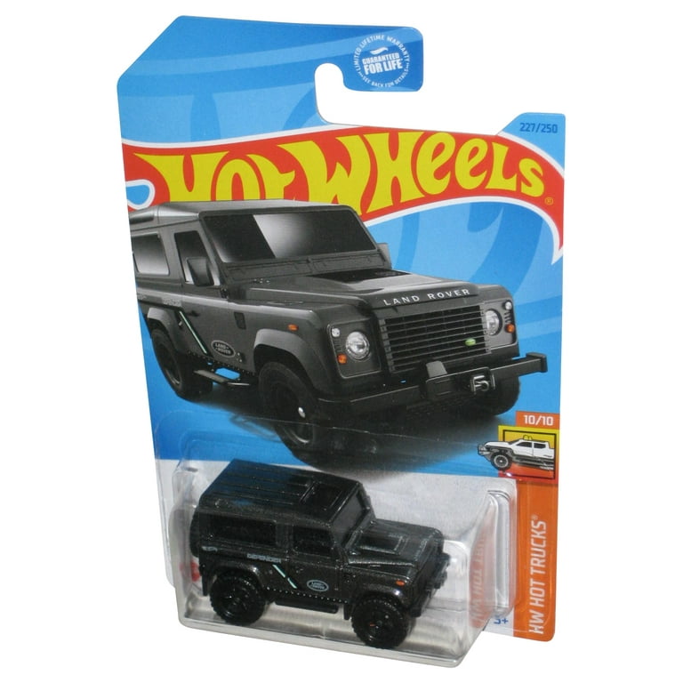 Hot Wheels HW Trucks 10/10 (2021) Black Land Rover Defender