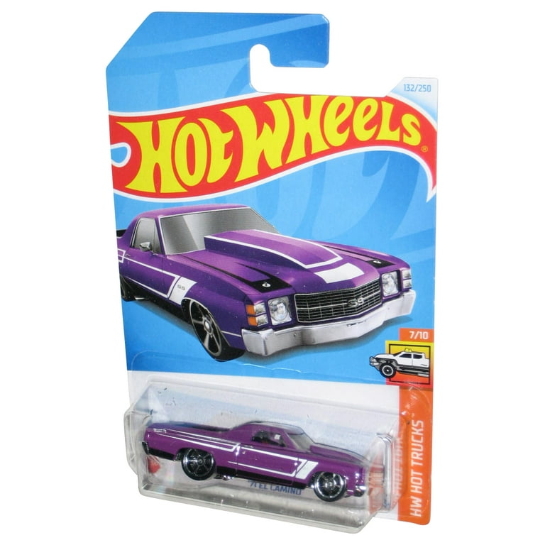 Hot Wheels HW Trucks 7/10 (2021) Purple '71 El Camino Toy