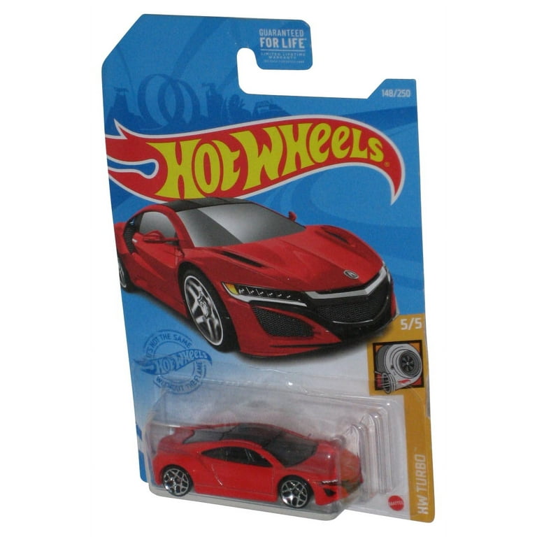 Hot Wheels HW Turbo 5/5 (2020) Red '17 Acura NSX Toy Car 148 Hot Wheels HW Turbo 5/5 (2020) Red '17 Acura NSX Toy Car 148