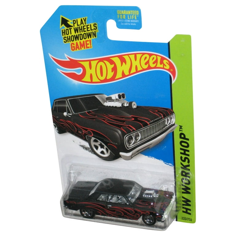 Hot Wheels HW Workshop (2013) Black '64 Chevy Chevelle SS Toy Car