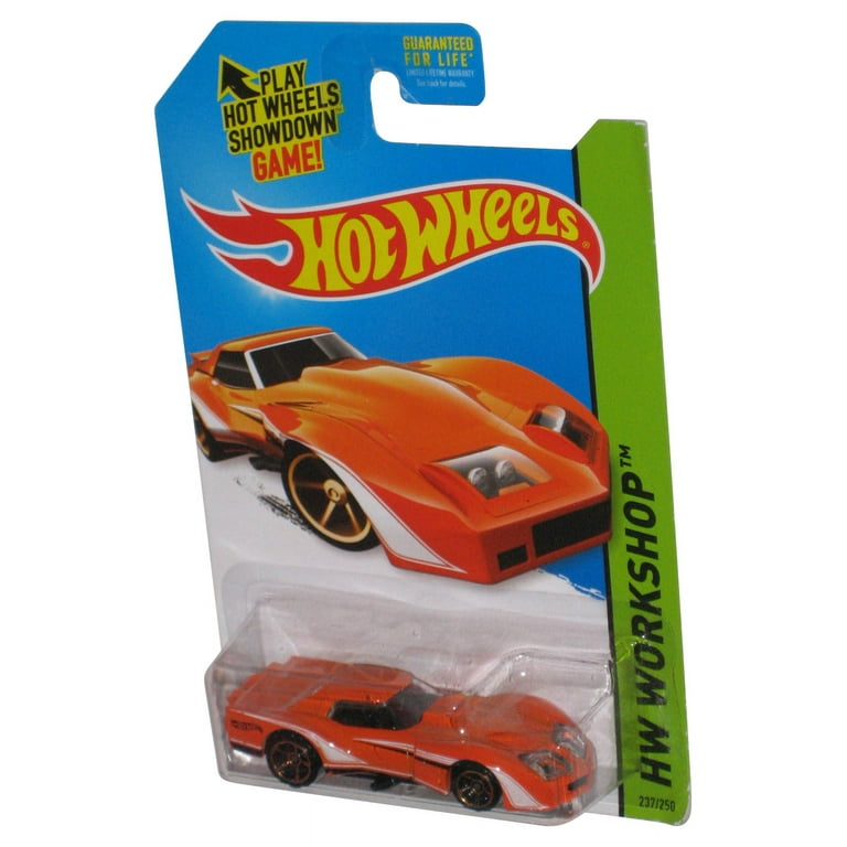 Hot Wheels HW Workshop (2013) Orange '76 Greenwood Corvette Toy