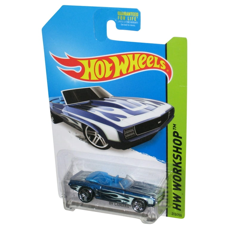 Hot Wheels HW Workshop (2013) Purple '69 Camaro Toy Car 213