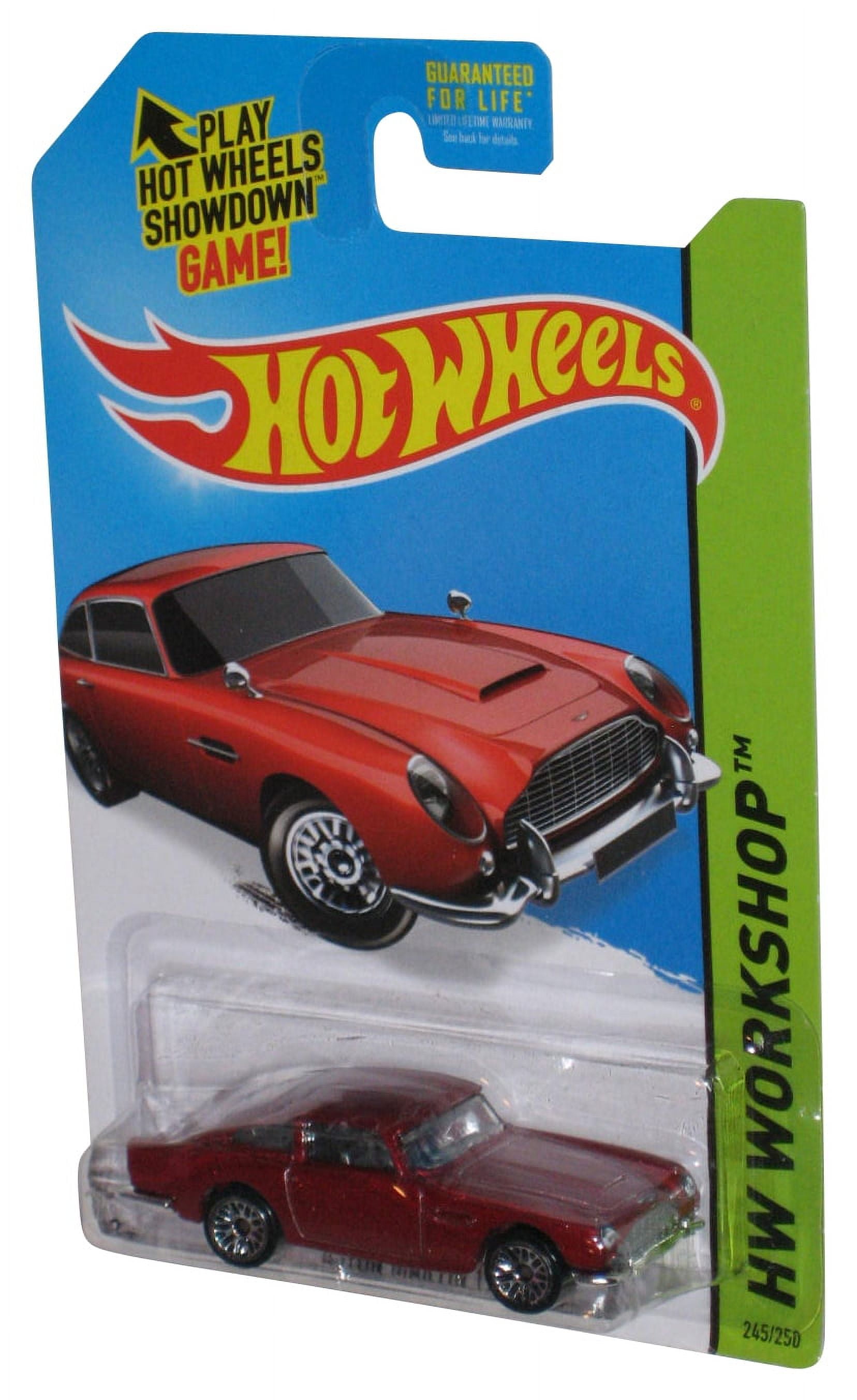 Hot Wheels HW Workshop (2013) Red Aston Martin 1963 DB5 Toy