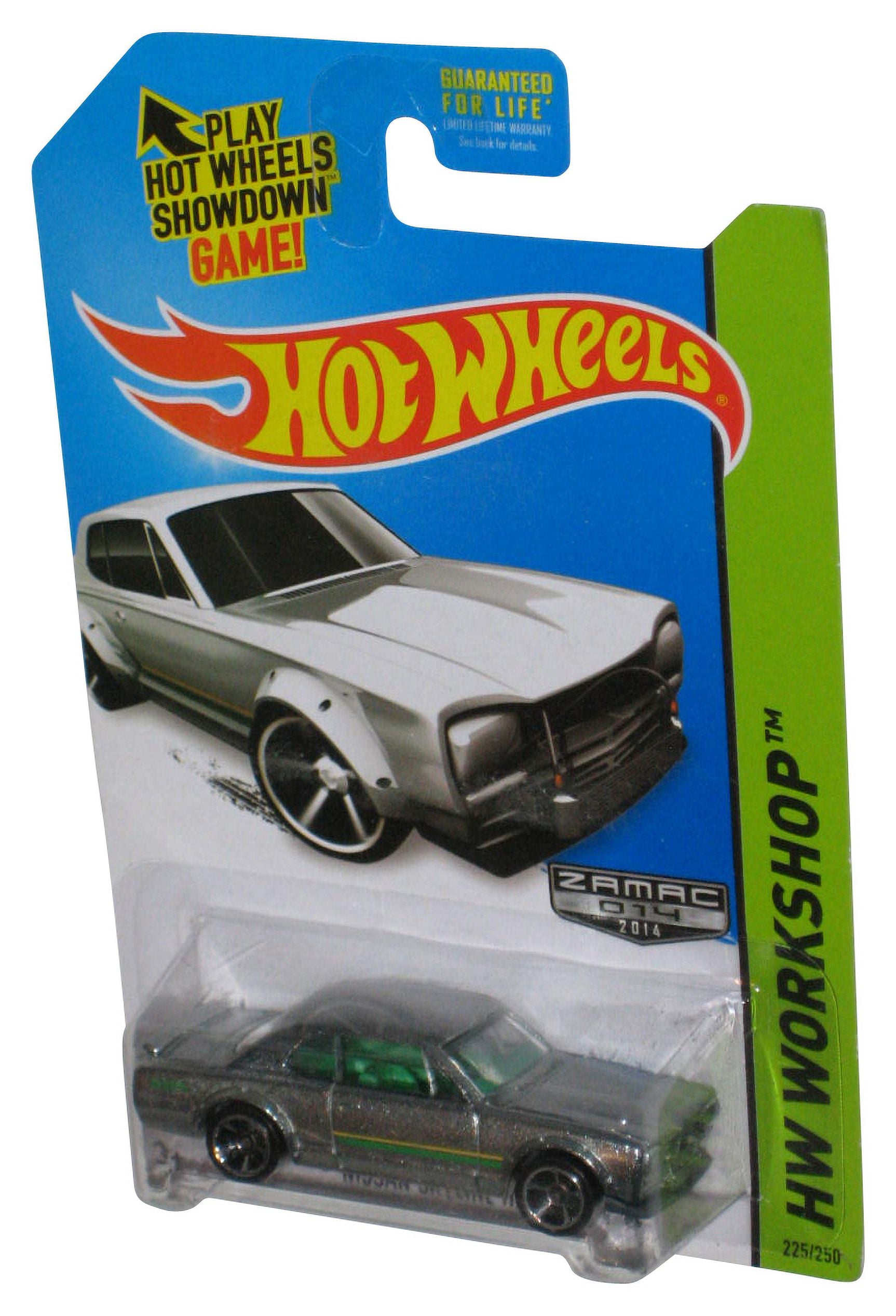 2014 Hot Wheels Nissan Skyline GT-R (R34) Blue - 230/250 HW Workshop Series 1:64 Scale Die Cast Collectible Car