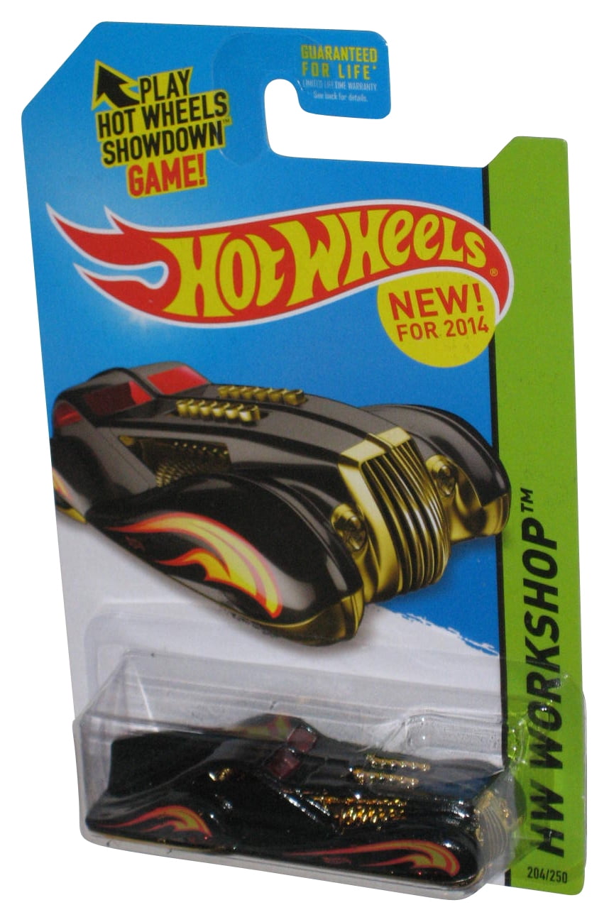 Hot Wheels Hw Workshop 2014 Black Screamliner Toy Car 204250