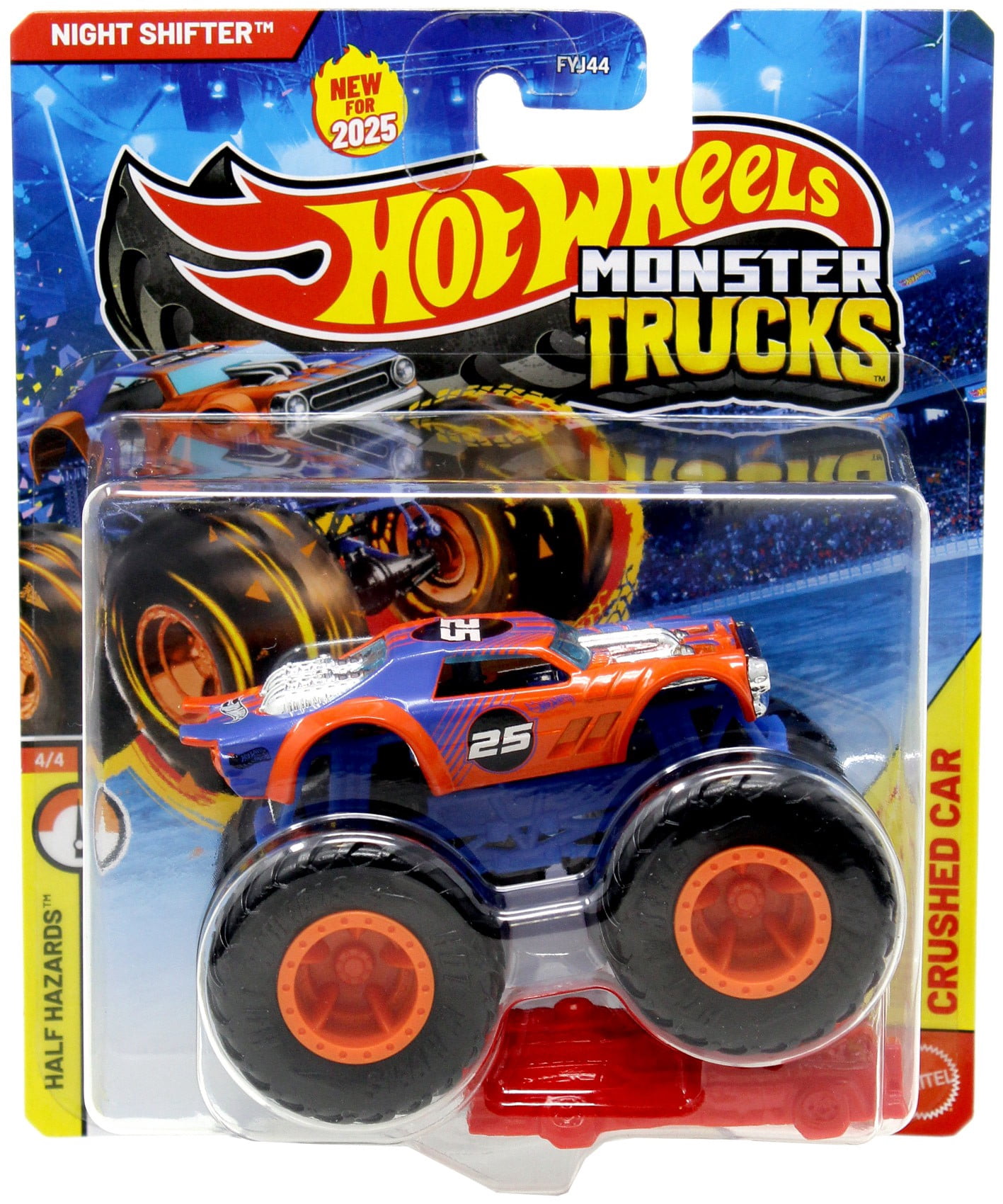 Hot Wheels Half Hazards Night Shifter Diecast Car - Walmart.com
