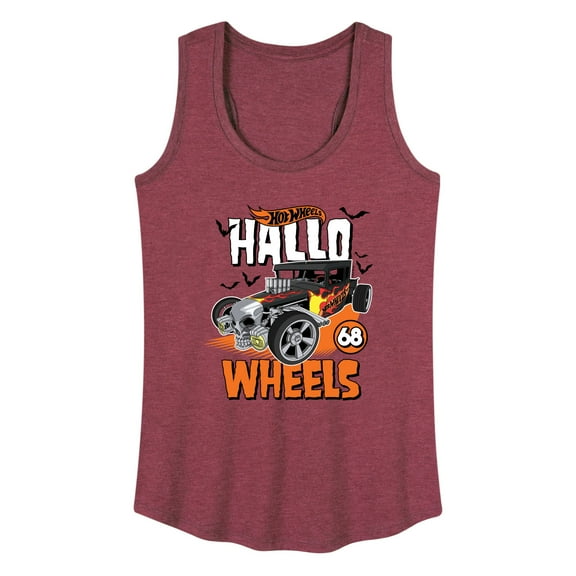 Hot Wheels - Hallo Wheels - Women's Racerback Tank Top
